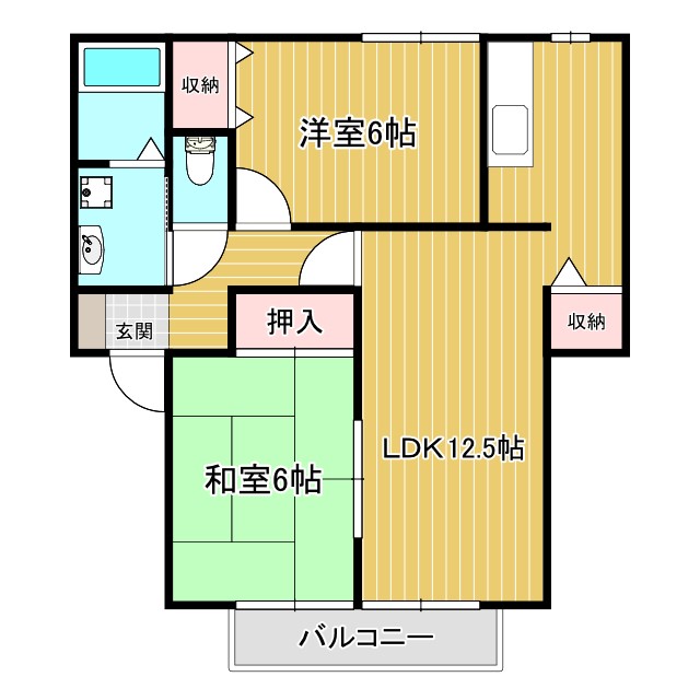 パルク・フォンテーヌの間取り