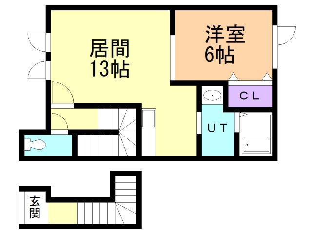 フレシールＡｉｒａの間取り