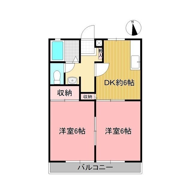 サンテラス関宿の間取り