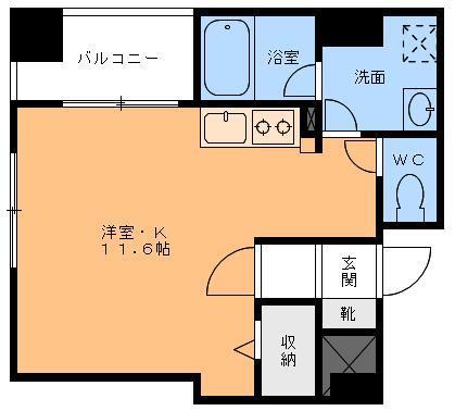 グレイスパル清水の間取り