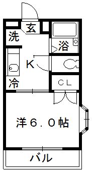 プリズムマンションの間取り