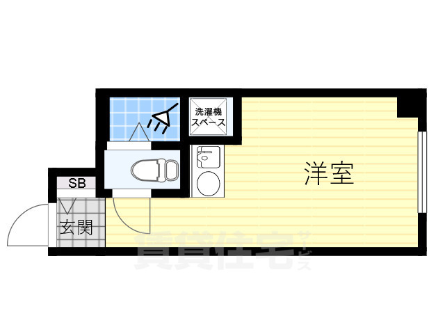 吹田市山手町のマンションの間取り