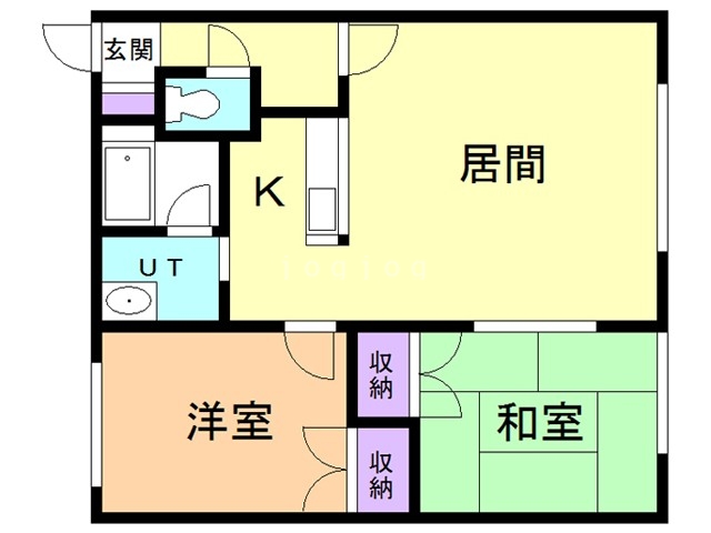 住吉ハイツの間取り