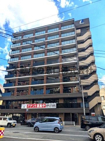 福岡市中央区谷のマンションの建物外観