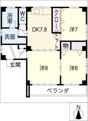 ル　ヴァンベールの間取り