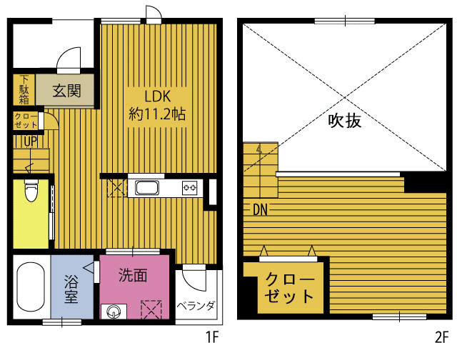 プロスペリタ羽屋の間取り