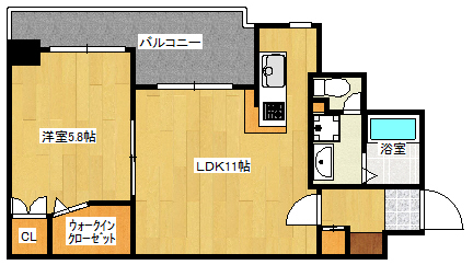 西蟹屋Ｋ.Ｋの間取り