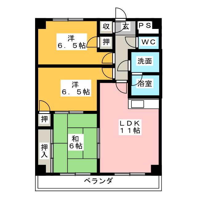 グランドール苗場の間取り