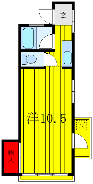 高橋ビルの間取り