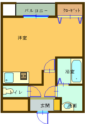 森塚第12マンションの間取り