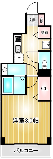 ファステート名古屋駅前アルティスの間取り