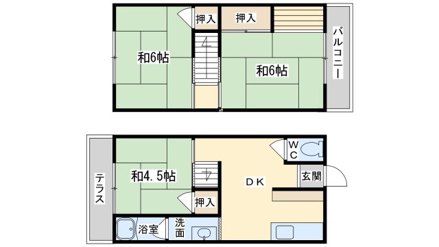 高槻市氷室町のその他の間取り