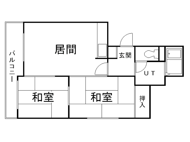 シティコープ平岸の間取り