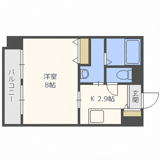 PRIME　URBAN北11条の間取り