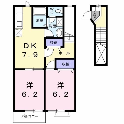 ペリプエストの間取り