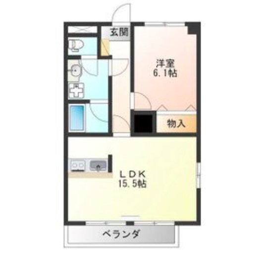 ベリエ京町の間取り