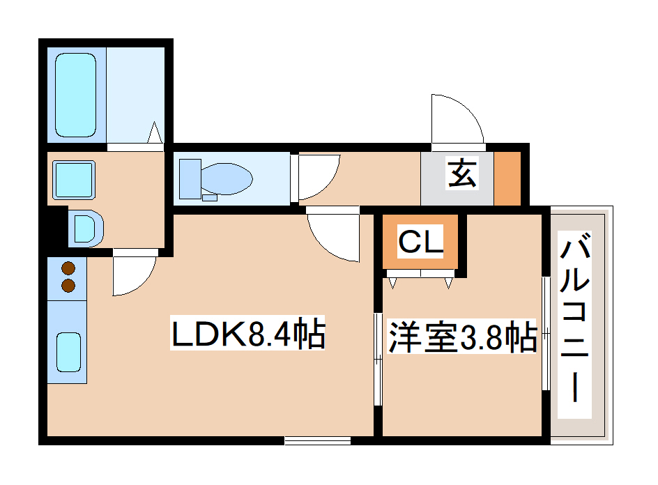 【Ｄ　ｐｏｒｔａ　ｅｗｅｒの間取り】