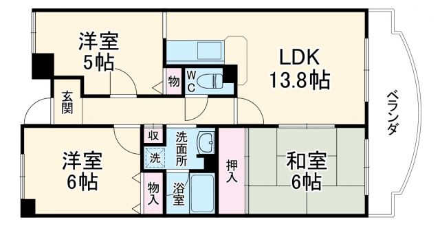 プリマヴェーラの間取り