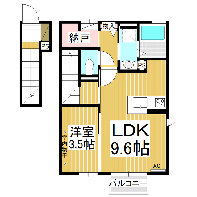 柊の間取り