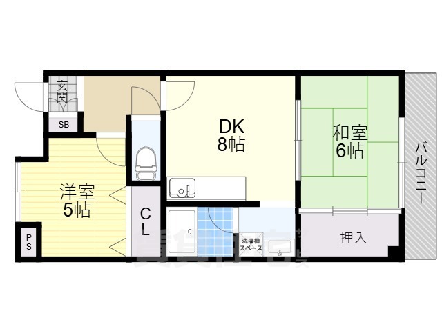 グリーンピア東寝屋川の間取り