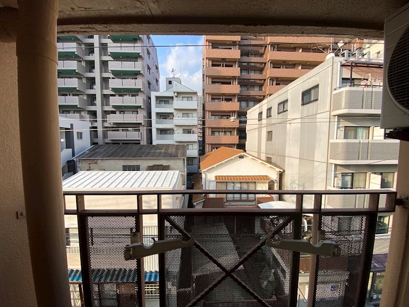 【神戸市灘区新在家北町のマンションの眺望】