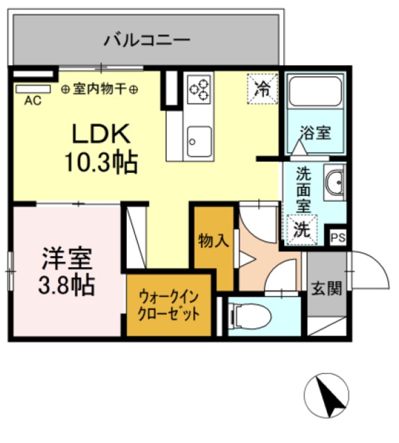 ソレイユメゾン御殿場の間取り