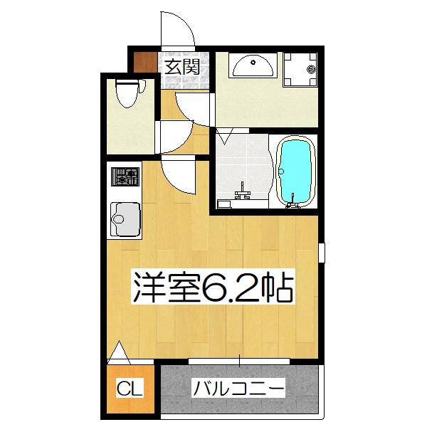 ハーモニーテラス福稲上高松町の間取り