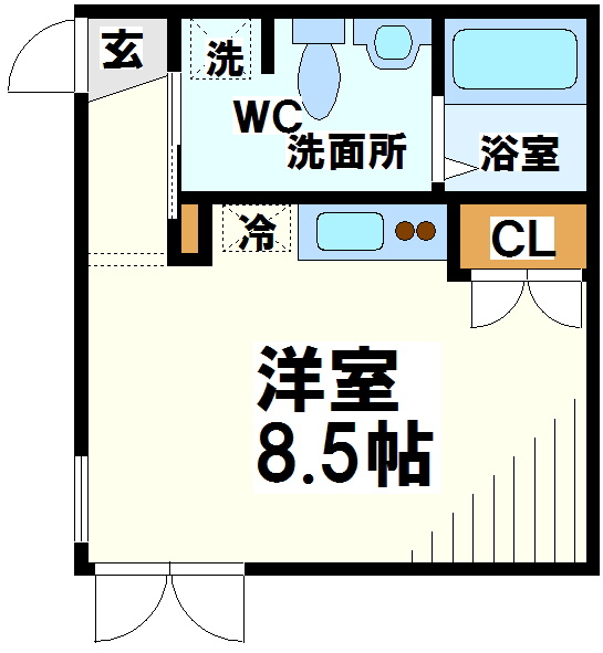 パストラル狛江の間取り