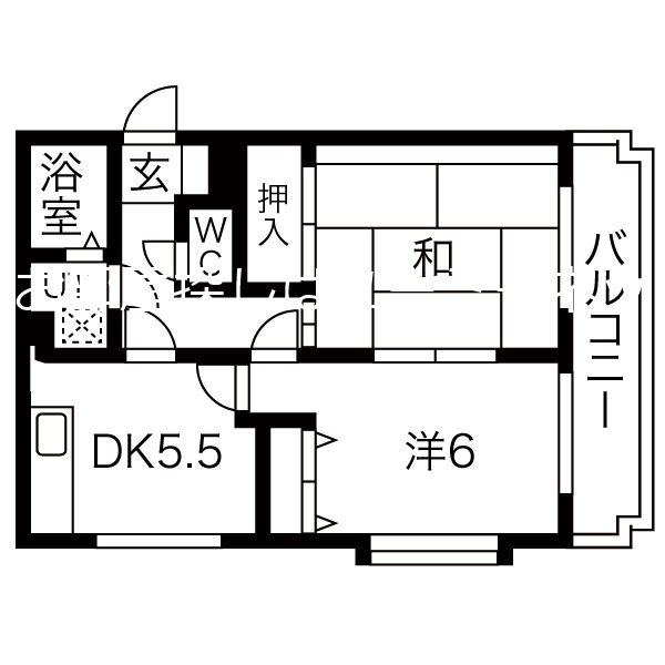 エトワール・ドゥ・エスポワールの間取り