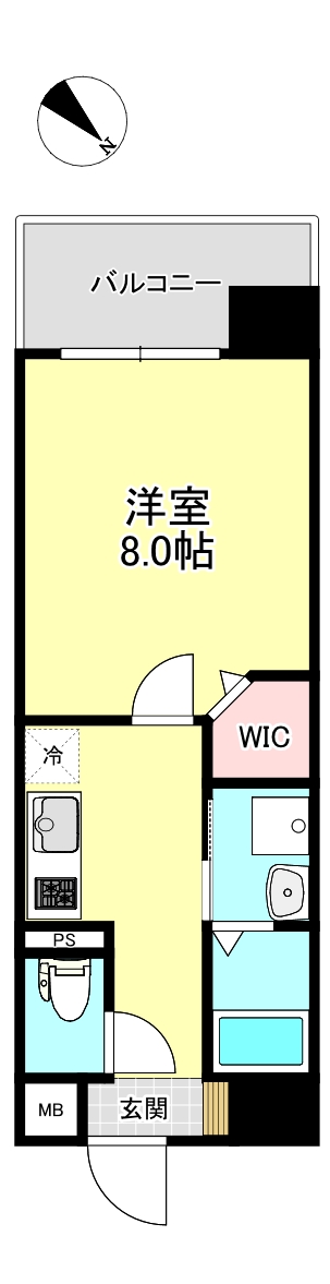 Prime尾ノ上の間取り写真