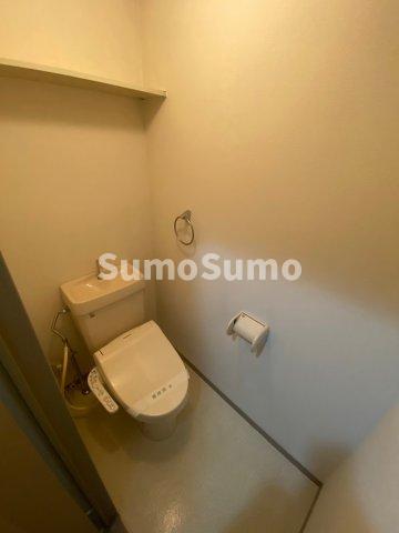 トイレ　ゆったりとした空間のトイレです