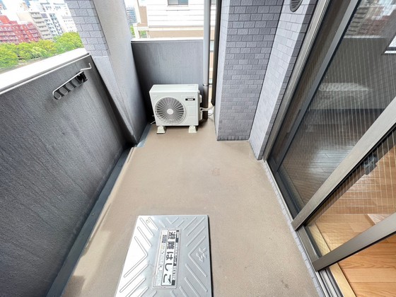 バルコニー　※別号室の写真です