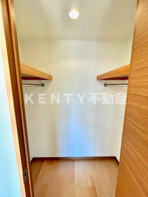 収納　十分な収納スペースがあります