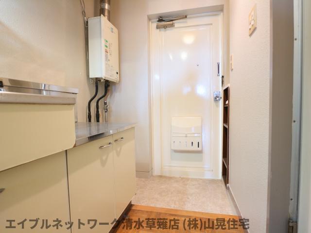 玄関　明るい玄関です