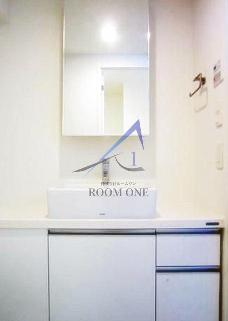 洗面設備　洗面台です。