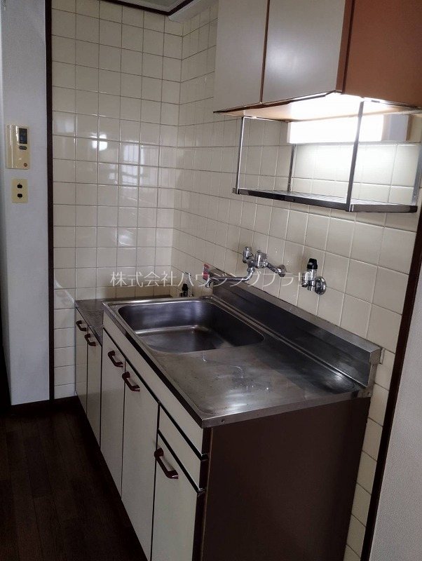 キッチン　２口コンロ設置可能