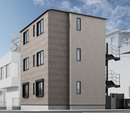 建物外観　外観パースです。