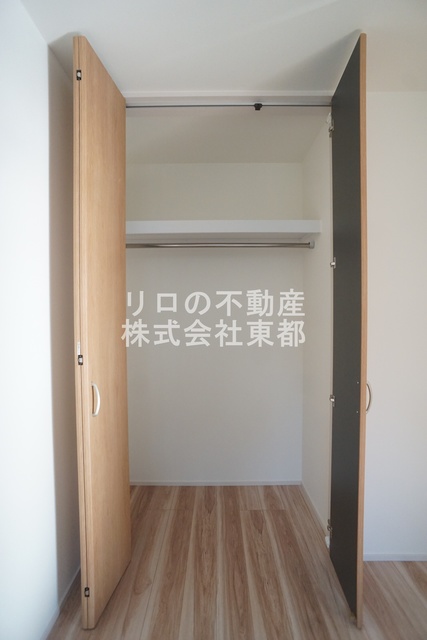 収納　収納はクローゼットタイプなので、整理整頓はかどります☆