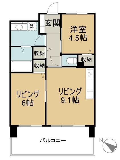 アルファステイツ中庄駅前IIIの間取り写真