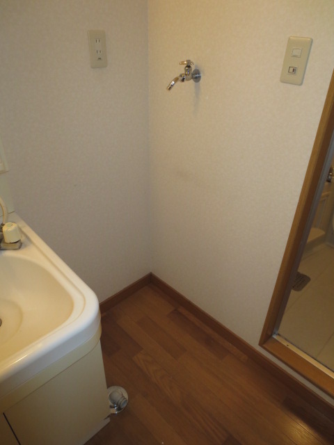 洗面設備　同タイプの別のお部屋の写真になります。