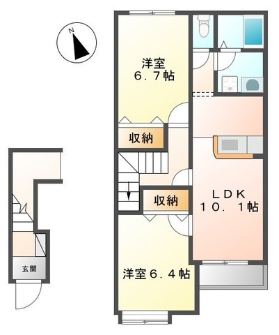 ルミナスひばりヶ丘の間取り