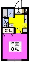 地下鉄七隈線 野芥駅 徒歩9分 3階建 築28年の間取り写真