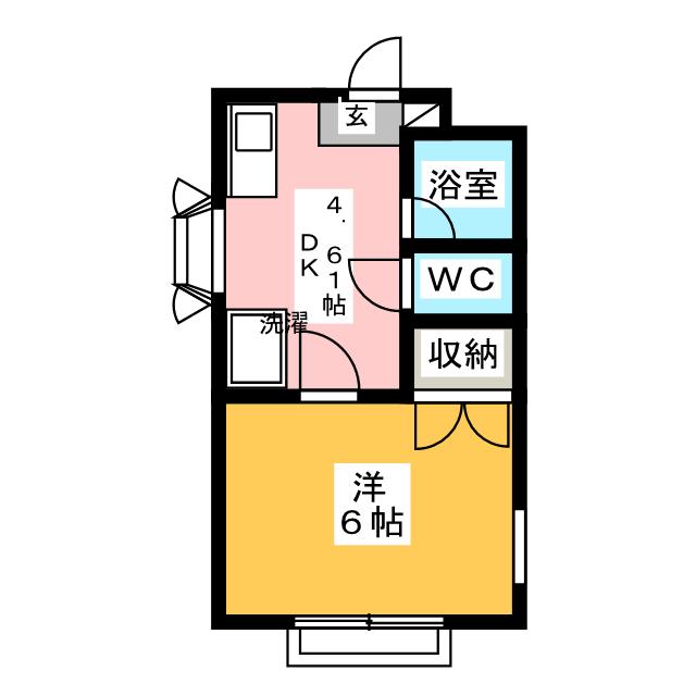 アメニティハウスIIの間取り