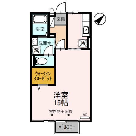 サンフラワーＭの間取り