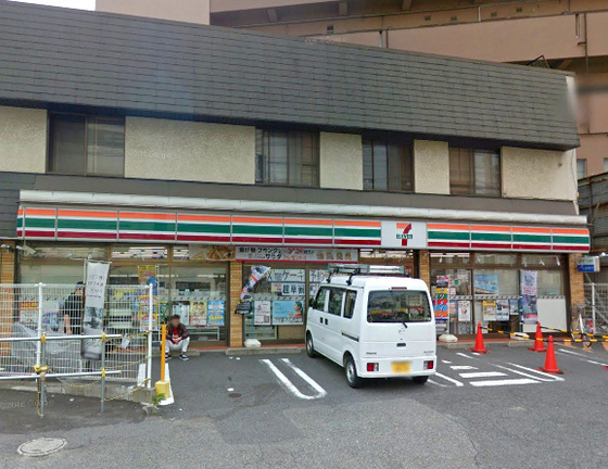 コンビニ　セブンイレブン広島南蟹屋店（コンビニ）まで483m