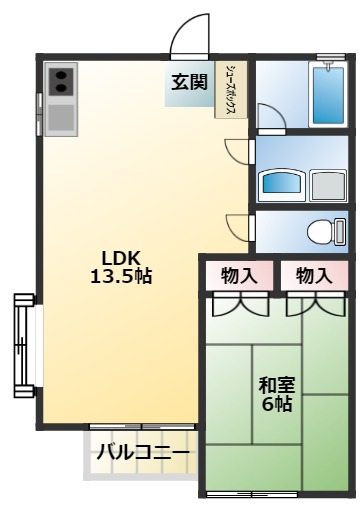 サンヒルズ牧沢の間取り