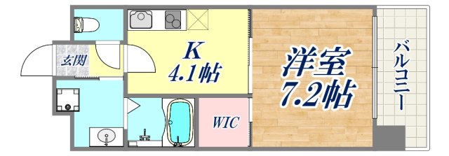 ショーソン上沢の間取り