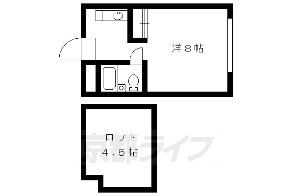 リバーサイド下鴨の間取り