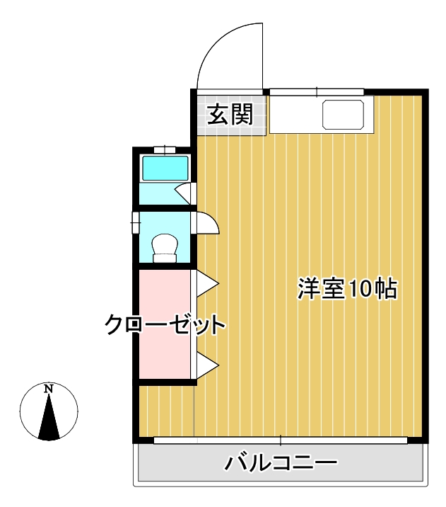 相生ハイツの間取り