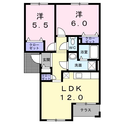 ＰＡＬＤＥＡの間取り